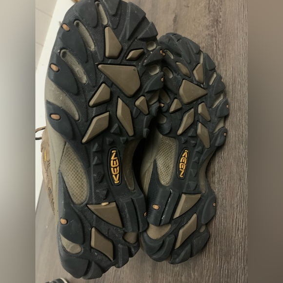 Keen Targhee hiking boots brown waterproof men's size 9 - Picture 7 of 9